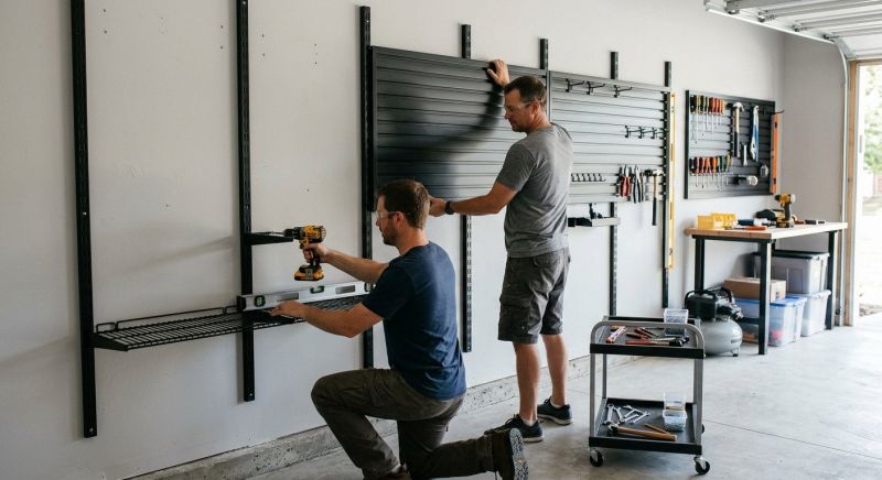 Ceiling Rack Installation in Charlotte, NC