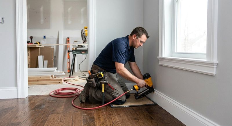 Custom Wood Trim Installation in Kansas City, KS