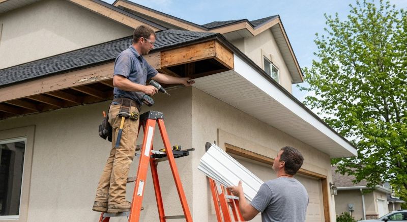 Soffit Replacement in Conroe, TX