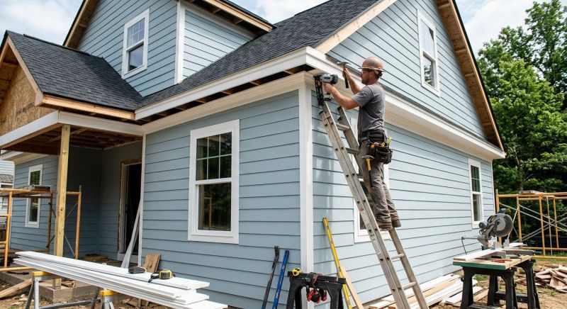 Aluminum Trim Installation in Olathe, KS