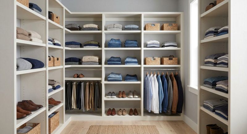 Closet Shelving Installation in Charlotte, NC