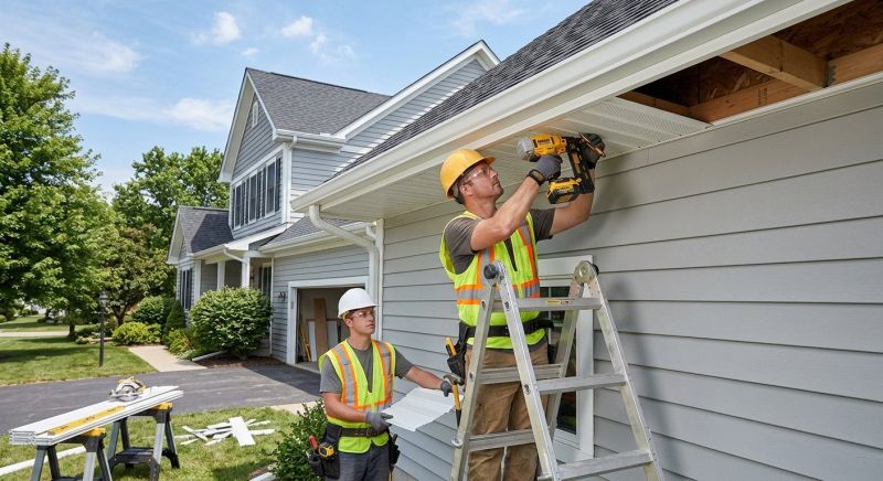 Eaves Installation in Olathe, KS