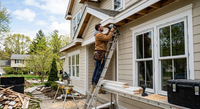 Exterior Millwork Installation in Conroe, TX