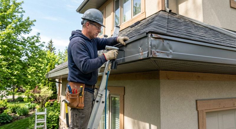 Garage Fascia Repair in Overland Park, KS