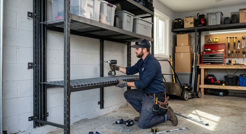Garage Shelves Installation in Raleigh, NC