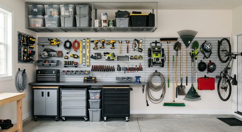 Garage Shelves Installation in Fairfax, VA