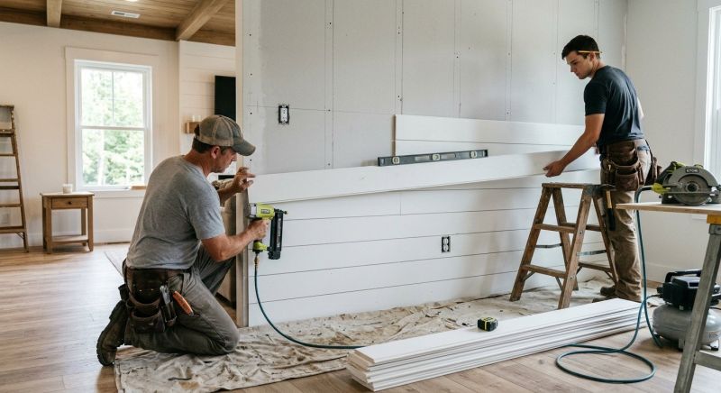Interior Cladding Installation in Wilmington, NC