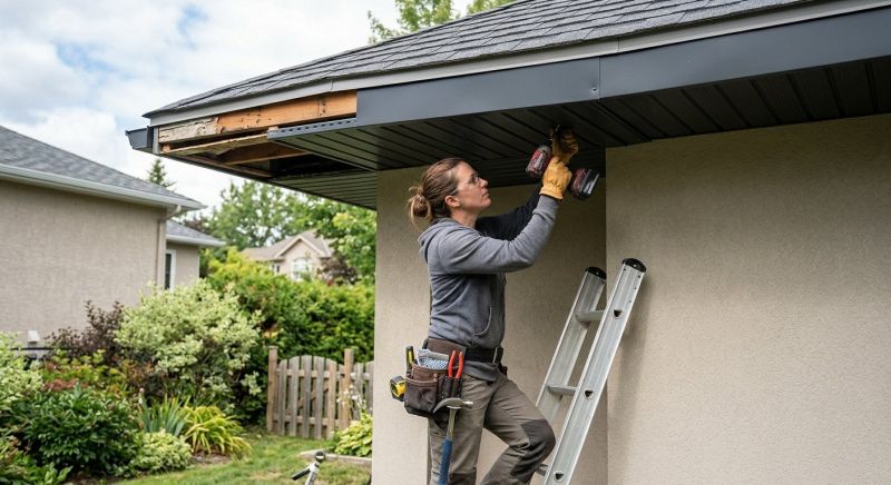 Metal Soffit Repair in Olathe, KS