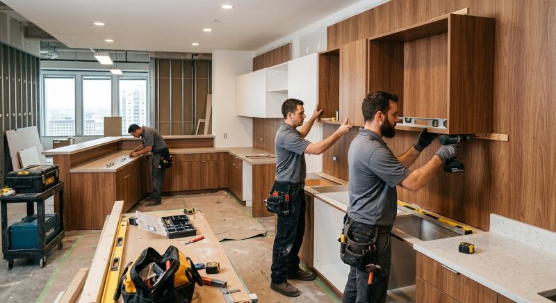 Pine Cabinets Installation in Indianapolis, IN