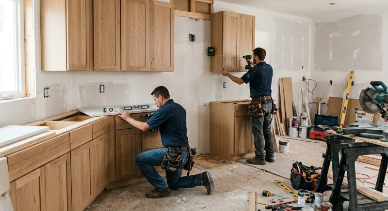 Wood Cabinet Installation in Cincinnati, OH