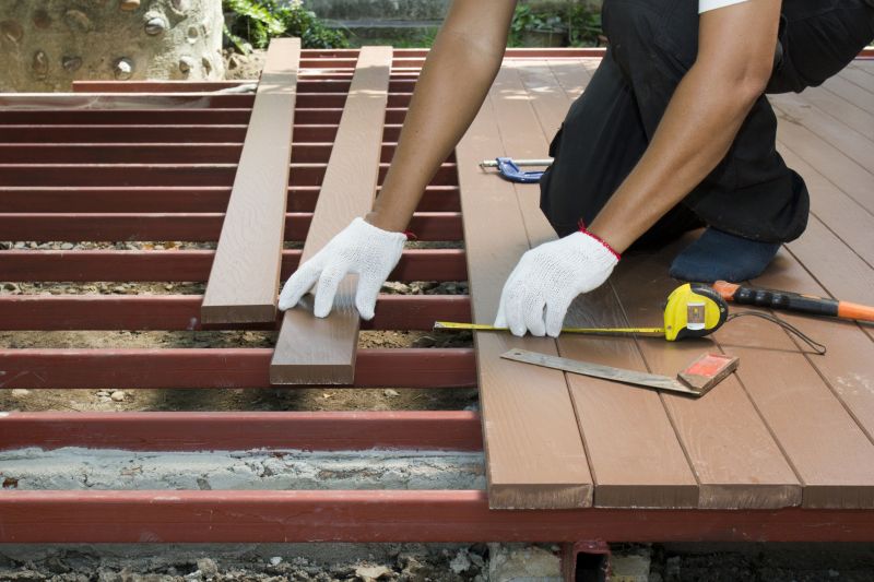 Wooden Edging Installation in Wilmington, NC